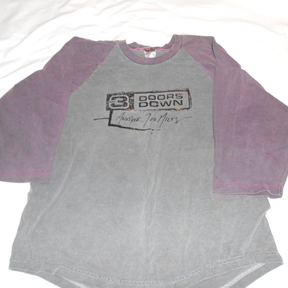 2/$8 Murina 3/4 sleeve Tee 3 Doors Down Large